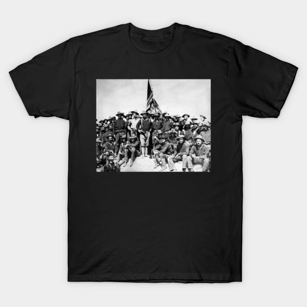 Teddy Roosevelt And The Rough Riders T-Shirt by warishellstore